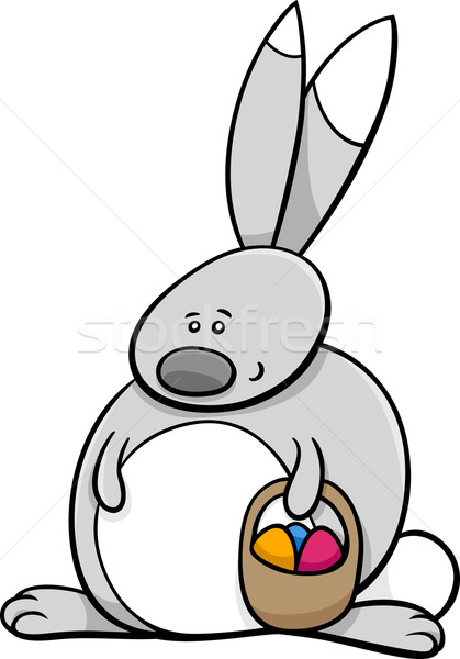 easter bunny holiday cartoon Stock photo © izakowski
