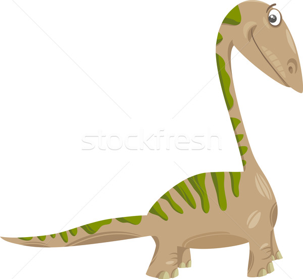 apatosaurus dinosaur cartoon illustration Stock photo © izakowski