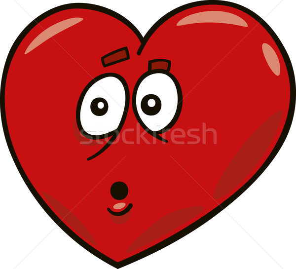 startled heart Stock photo © izakowski