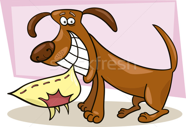 Naughty dog Stock photo © izakowski