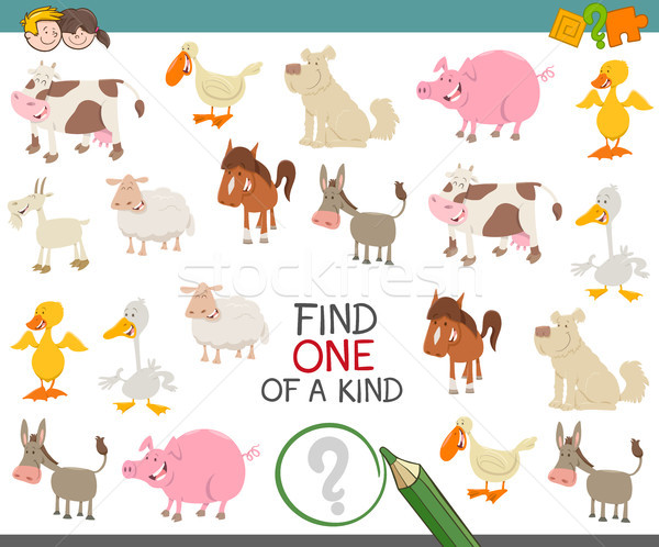 find one of a kind for kids Stock photo © izakowski