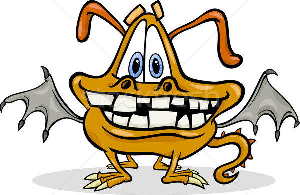 cartoon funny monster illustration Stock photo © izakowski