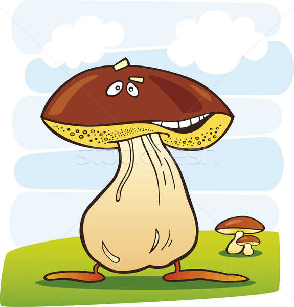 Cartoon mushroom Stock photo © izakowski