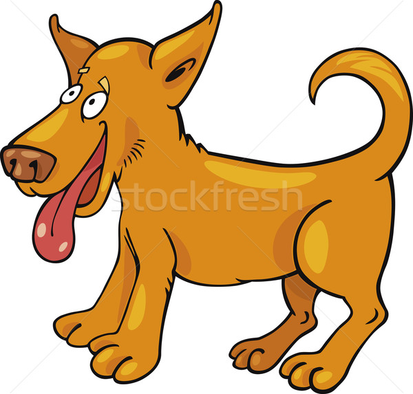 cartoon puppy Stock photo © izakowski