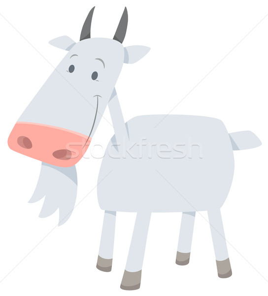 cartoon goat farm animal Stock photo © izakowski