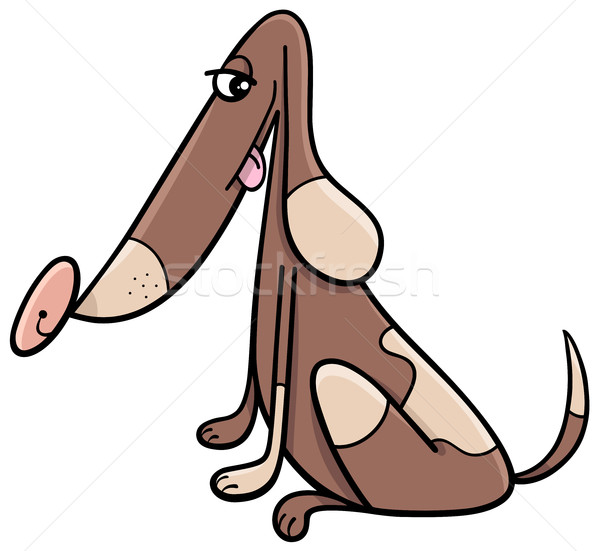 dog cartoon animal character Stock photo © izakowski