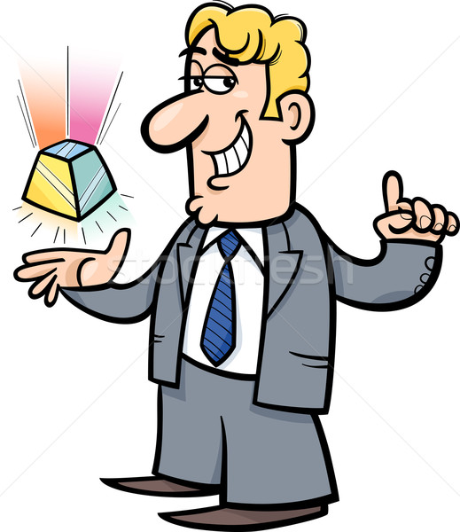 new technology presentation cartoon Stock photo © izakowski
