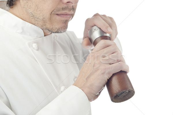 Nem leírás üzlet férfiak ipar szakács Stock fotó © jackethead