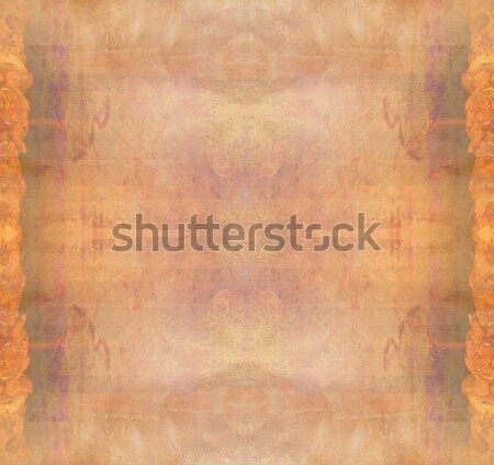 barbecue with delicious grilled meat ,Abstract vintage frame Stock photo © JackyBrown