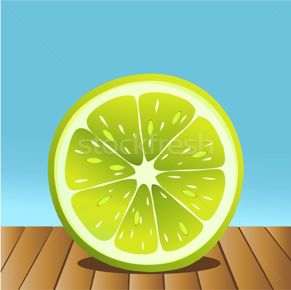 Summer lime fruit Stock photo © jagoda
