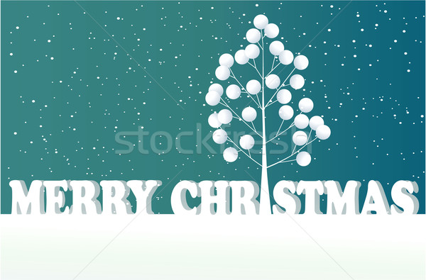 Christmas card  Stock photo © jagoda