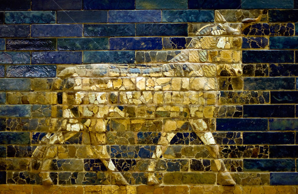 Aurochs of the Ishtar Gate Stock photo © jakatics