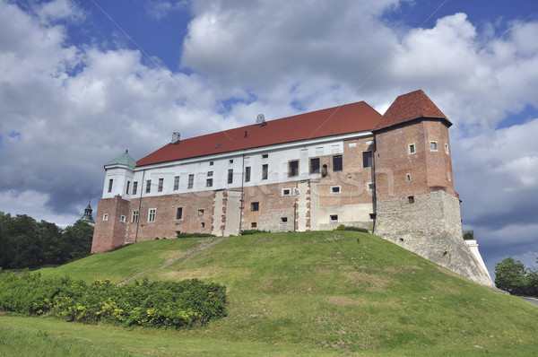 The castle of Sandomierz Stock photo © jakatics