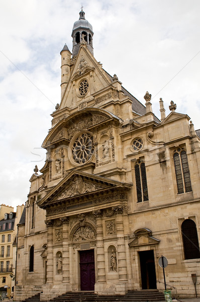 The Saint Etienne church in Paris Stock photo © jakatics