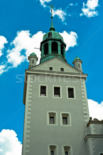 Castello nube colore architettura bianco torre Foto d'archivio © jakatics