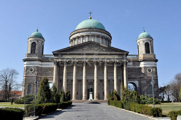 Basilica ungherese città architettura cattedrale piazza Foto d'archivio © jakatics