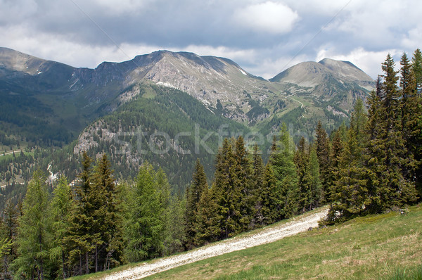 The peaks of Nockalm Stock photo © jakatics