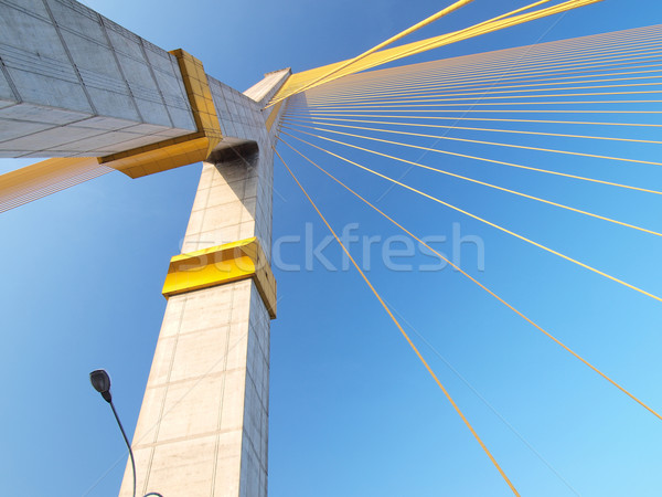 Mega sling Bridge,Rama 8, in bangkok Thailand Stock photo © jakgree_inkliang