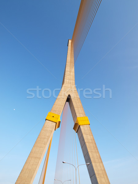 Mega sling Bridge,Rama 8, in bangkok Thailand Stock photo © jakgree_inkliang