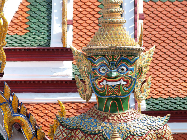 Thai Dämon Palast Bangkok Thailand Reise Stock foto © jakgree_inkliang