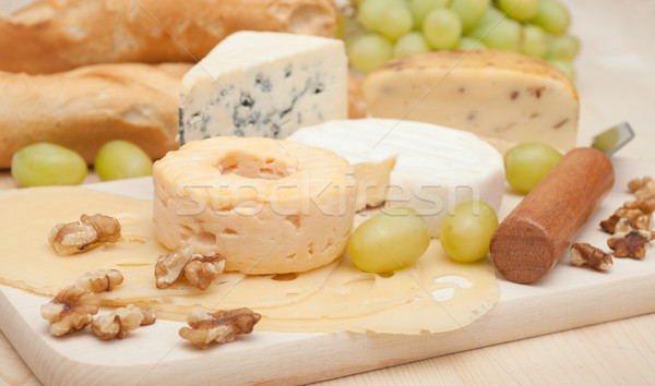 Cheese Assortment Stock photo © jamdesign