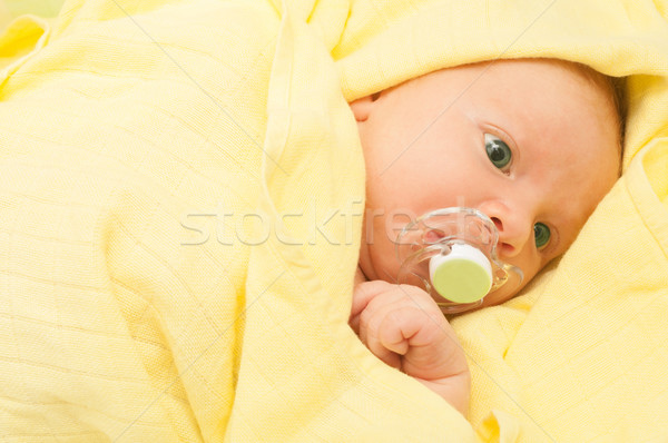 Newborn Baby Stock photo © jamdesign