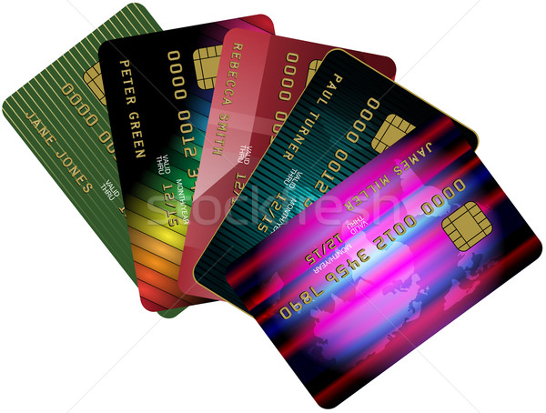 Credit Cards Stock photo © jamdesign