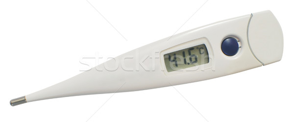 Termometru digital clinic febra căldură Imagine de stoc © jamdesign