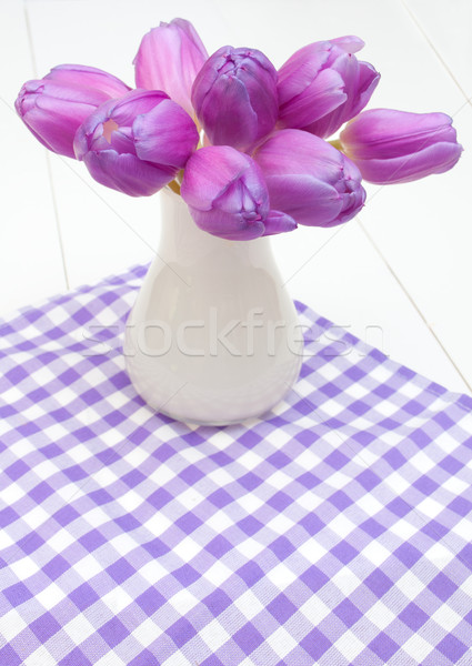 Violet Tulips Stock photo © jamdesign
