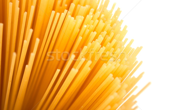 Stock foto: Spaghetti · Detail · weiß · Essen · Hintergrund