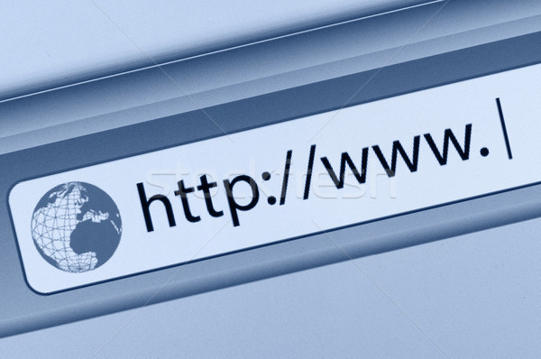 Anschrift bar Web Browser Internet Stock foto © jamdesign