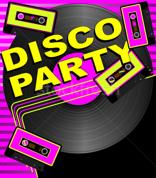 Retro Party Background Stock photo © jamdesign