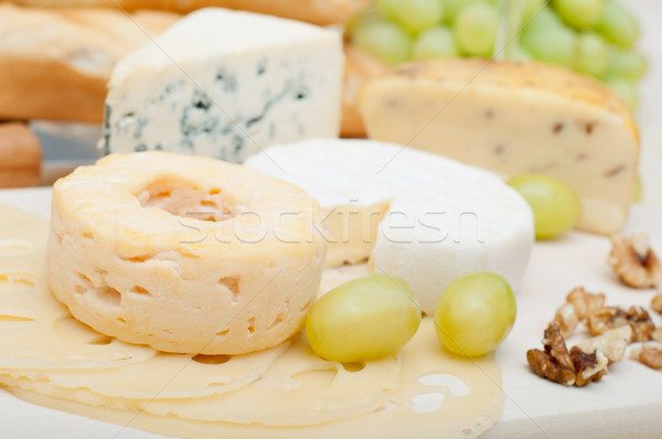 Cheese Assortment Stock photo © jamdesign