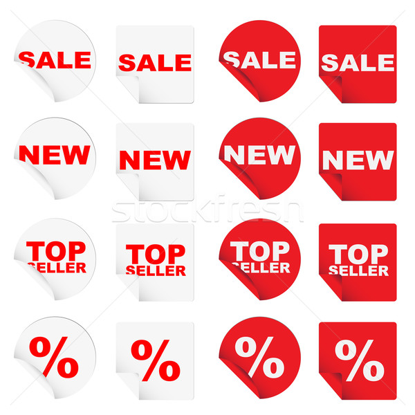 Set of Retail Tags Stock photo © jamdesign