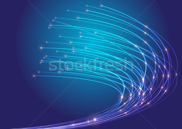 Stock photo: Optical Fibers