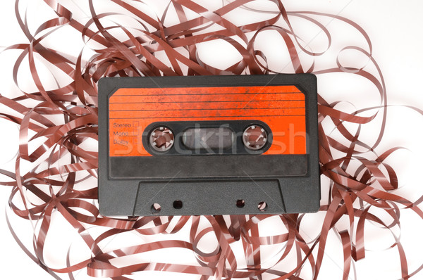 Stock photo: Retro Audio Cassette Tape