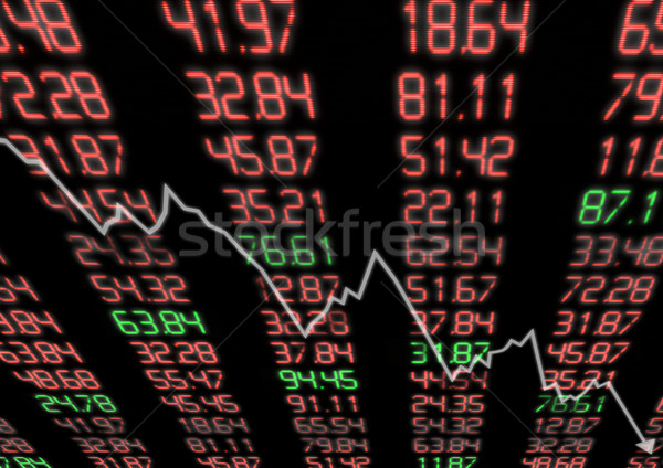 Stock Market Down Stock photo © jamdesign