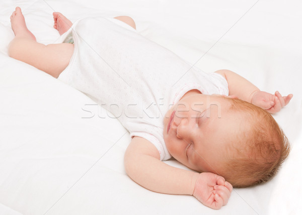 Sleeping Newborn Baby Stock photo © jamdesign