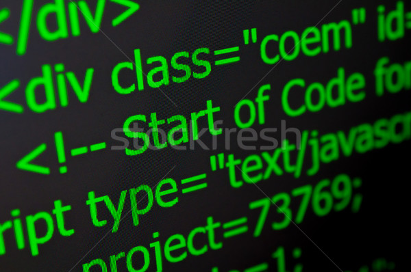 Web Code Stock photo © jamdesign