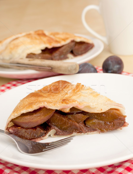 Plum Pie Stock photo © jamdesign