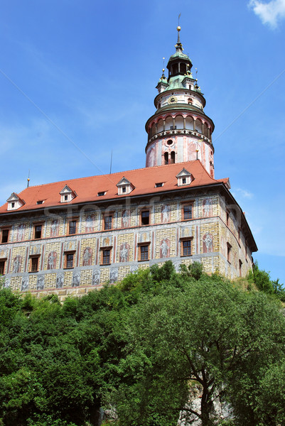 Chateau, Cesky Krumlov, Czech Republic Stock photo © jamdesign