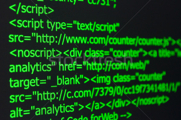 Web Code Stock photo © jamdesign