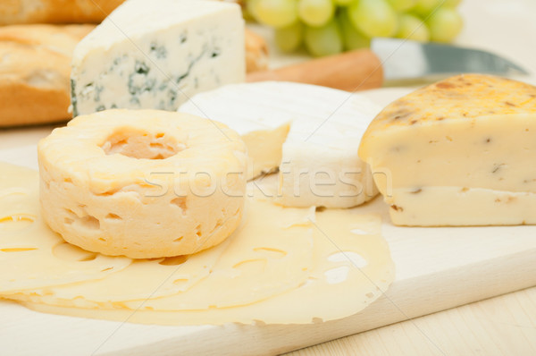 Cheese Assortment Stock photo © jamdesign