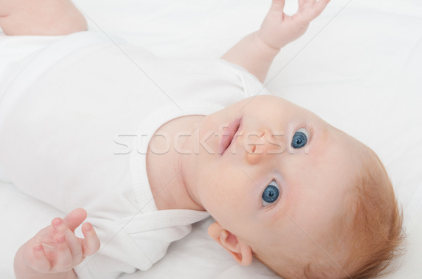 Lying Baby Stock photo © jamdesign