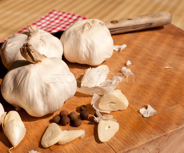 Garlic Stock photo © jamdesign