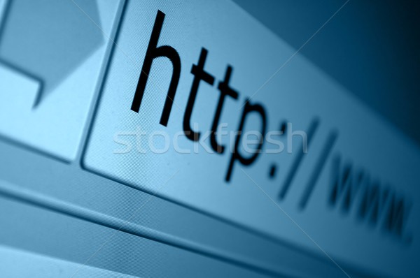 Http 網頁 瀏覽器 藍色 商業照片 © jamdesign
