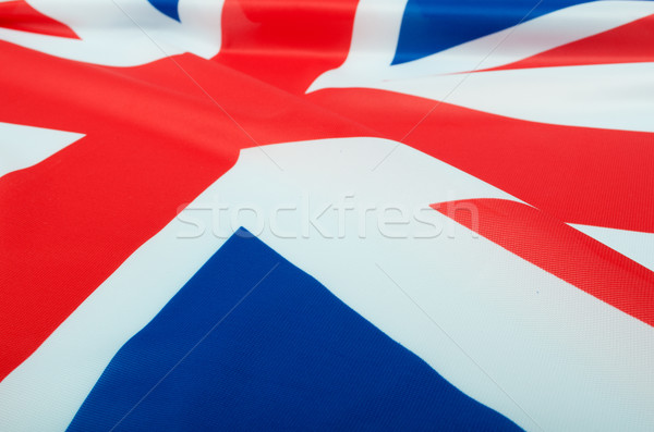 Wielka brytania banderą tle niebieski Zdjęcia stock © jamdesign