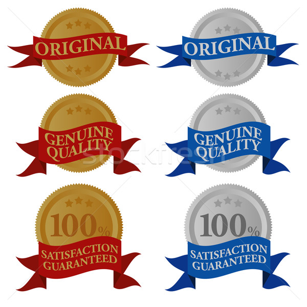 Stock photo: Set of Quality Seals 