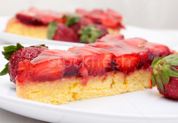 Strawberry Cake Stock photo © jamdesign