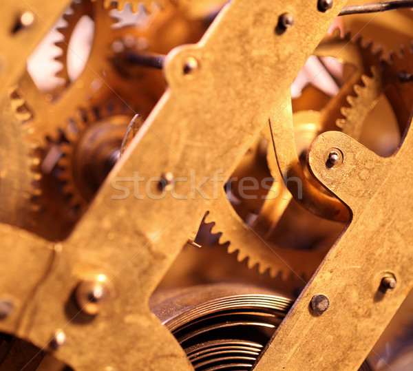 Clock mechanism Stock photo © janaka